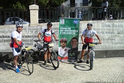 Lisboa-Guimarães de Bicicleta: Três ciclistas partiram da capital rumo à cidade berço
