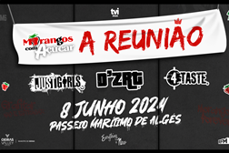 A Reunião: Morangos Com Açúcar junta D’ZRT, 4 Taste e Just Girls  - A 8 de Junho de 2024 no Passeio Marítimo de Algés