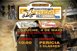 Caravana do Extreme Trial 4x4 ruma a Coruche