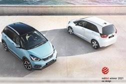 Honda Jazz e Honda Jazz Crosstar com prémios no Red Dot Awards 2021 - Relação excecional entre funcionalidade, design e segurança