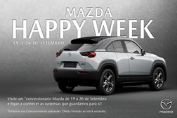 Novo Mazda MX-30 em destaque em semana de ofertas  ‘Mazda Happy Week’ - Entre 19 e 26 de Setembro