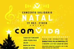 VilacomVida realiza o primeiro Concerto Solidário de Natal em formato online em Portugal