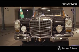 Mercedes-Benz 600 S da Presidência da República - Agostinho Azevedo, o responsável pelo restauro na Soc. Com. C. Santos