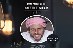 Showcooking com o Chef Chakall no Alegro Castelo Branco