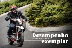Teste SWM SM 125R - Desempenho exemplar