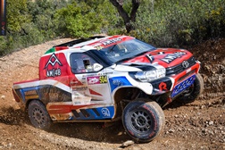 Alejandro Martins participa na Baja TT Capital dos Vinhos aos comandos de uma Toyota Hilux