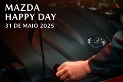 Mazda Happy Day a 31 de Maio Check-ups gratuitos e oferta de vouchers - Iniciativa decorre nos Concessionários e Reparadores Autorizados Mazda aderentes
