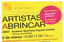 Ateliê "Artistas a Brincar" no Barreiro