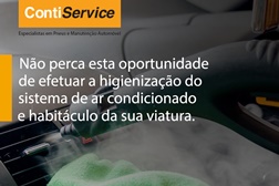 ContiService sensibiliza para a importância da higienização do ar condicionado  - Incluindo o habitáculo da viatura