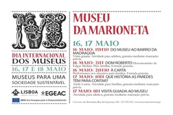 Dia e Noite dos Museus no Museu da Marioneta