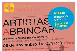 Artistas a Brincar  na Biblioteca do Barreiro