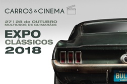 Expo Clássicos de regresso ao Multiusos de Guimarães com o tema "Carros no Cinema"