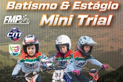 Estágio e batismo gratuito de Mini Trial na Benedita, dia 12 de abril