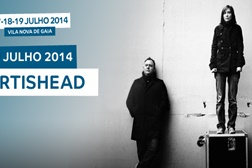 Portishead no palco principal do MEO MARÉS VIVAS 2014