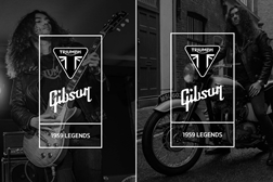Triumph Motorcycles & Gibson unem-se no apoio ao evento Distinguished Gentleman’s Ride.