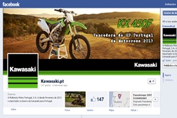 Kawasaki dá prémios no lançamento da nova página no Facebook