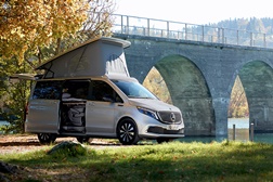 Mercedes-Benz Vans: Planos electrificantes nas autocaravanas - Conversão na EQV provém da empresa suíça Sortimo