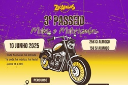 3.º Passeio de Motos e Motorizadas dos ZecAdegas, em Covelos, Póvoa do Lanhoso