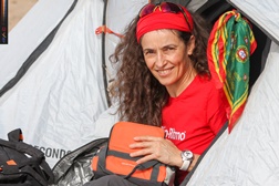 Elisabete Jacinto no Morocco Desert Challenge