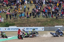 SSP, 2022, Most - Baldassarri vence após queda de Aegerter  - O Suíço lesionou-se na primeira volta