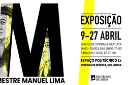 Obras do Mestre Manuel Lima em exposição no novo Espaço Politécnico Lx