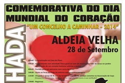“Um Concelho a Caminhar” assinala o Dia Mundial do Coração em Aldeia  Velha