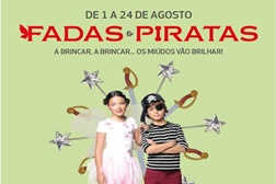 "Fadas & Piratas" transportam crianças numa viagem ao mundo da imaginação no MAR Shopping