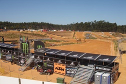 Tudo preparado para a festa do Motocross em Águeda