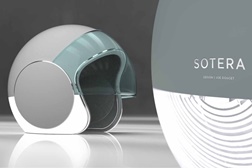 Sotera Advanced Helmet - um capacete com luzes assinado pelo designer Joe Doucet