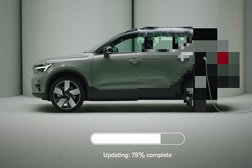 Na volvo agora as atualizações são todas feitas remotamente - Disponíveis em todos os novos modelos 
