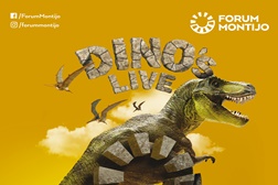 Dinossauros gigantes à solta no Forum Montijo