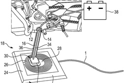 BMW regista patente de carregamento wireless através de descanso lateral