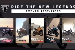 Triumph mostra 5 novos modelos, em 5 eventos de test-ride, de Norte a Sul do país - Ride The New Legends