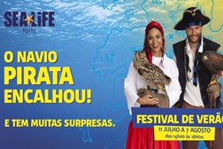Os Piratas dão à costa no SEA LIFE Porto 