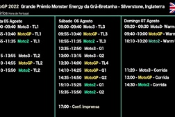 Moto2, 2022, Antevisão Silverstone – Horário alterado nas classes de apoio -  A MotoGP troca com as Moto2