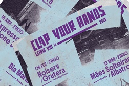 A nova música portuguesa volta a encontrar-se em Leiria na 8.ª edição do Clap Your Hands - Festival decorre entre fevereiro e maio