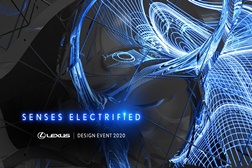Eletrificação Lexus na Semana de Design de Milão - Experiência sensorial