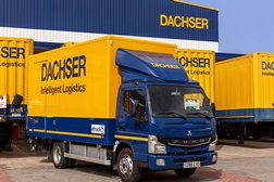 Dachser: Camião 100% elétrico também já chegou a Madrid - Um FUSO eCanter, modelo que é produzido em Portugal