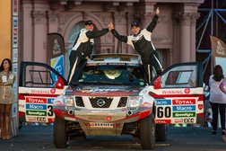 Equipa BAMP com excelente arranque no Dakar 2015