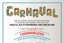 "Carnavalices" no Alegro Castelo Branco