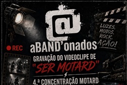 Banda Os aBando’nados vai gravar música ‘Ser Motard’ ao vivo - 4.ª Concentração Motard do Motoclube Motores da Plaina