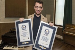 Sam Smith alcança dois recordes do Guinness