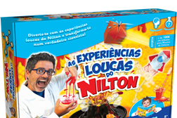 Nilton junta-se à Science4you e lança kit com sete experiências ‘loucas’