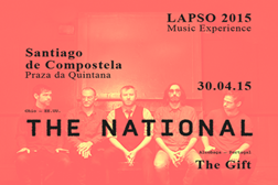 The National são cabeça de cartaz do LAPSO 2015 Music Experience