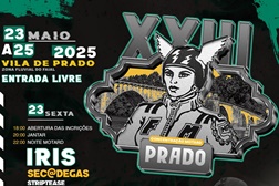 Concentração do Motoclube do Prado, de 23 a 25 de maio