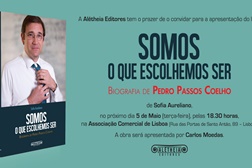 HOJE Lançamento do livro "Somos o que escolhemos ser - Biografia de Pedro Passos Coelho" 