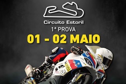 Campeonato Nacional de Velocidade dias 1 e 2 de maio no Circuito do Estoril