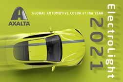 “ElectroLight”  - Esta é a cor da Axalta para 2021 - Iluminar o futuro da mobilidade