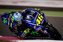 Yamaha liderou treinos MotoGP com Viñales