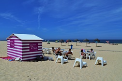 Biblioteca na praia em Melides e no Carvalhal